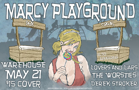 Marcy Playground Rock Poster